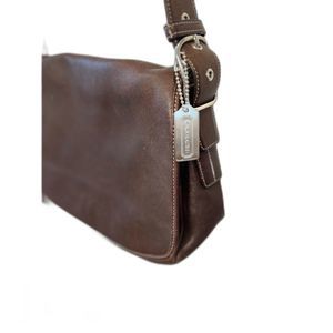 COACH LEGACY DARK BROWN HANDBAG